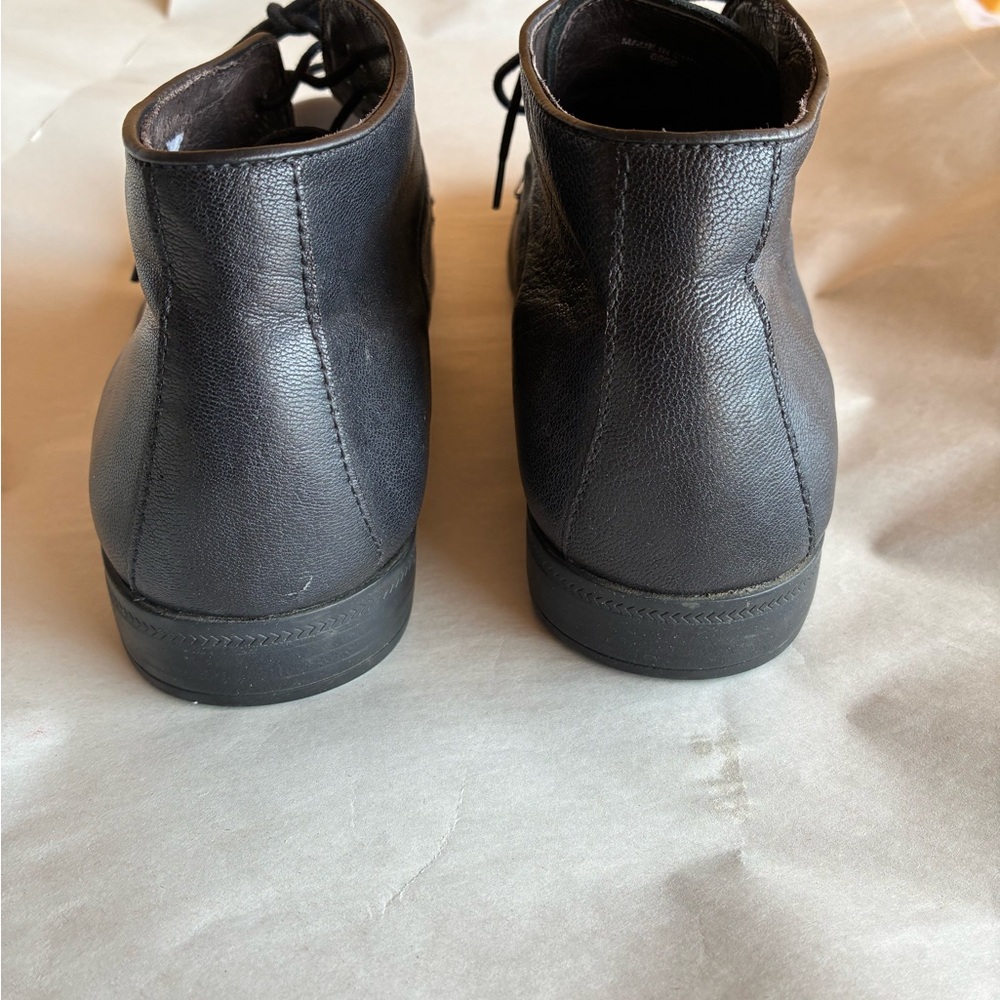 JOHN VARVATOS STAR USA COMMUTER CHUKKA BOOT PEBBLE LEATHER Size 10 - Picture 4 of 9